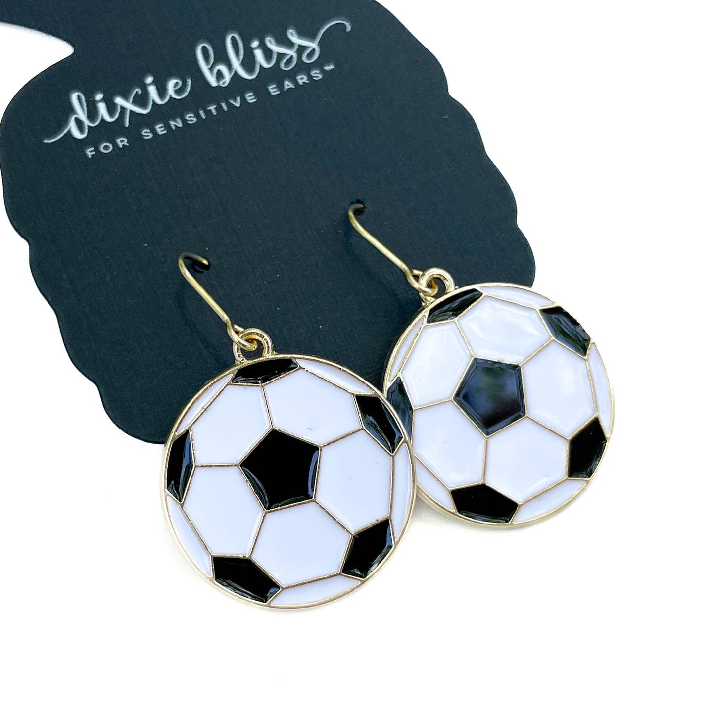 Soccer Charm Earrings