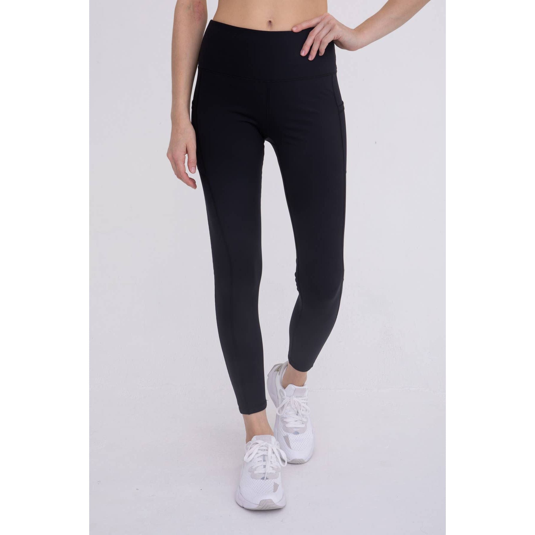 Let's Stay Home High Waisted Leggings (Black) *FINAL SALE* – Candy Rose  Boutique